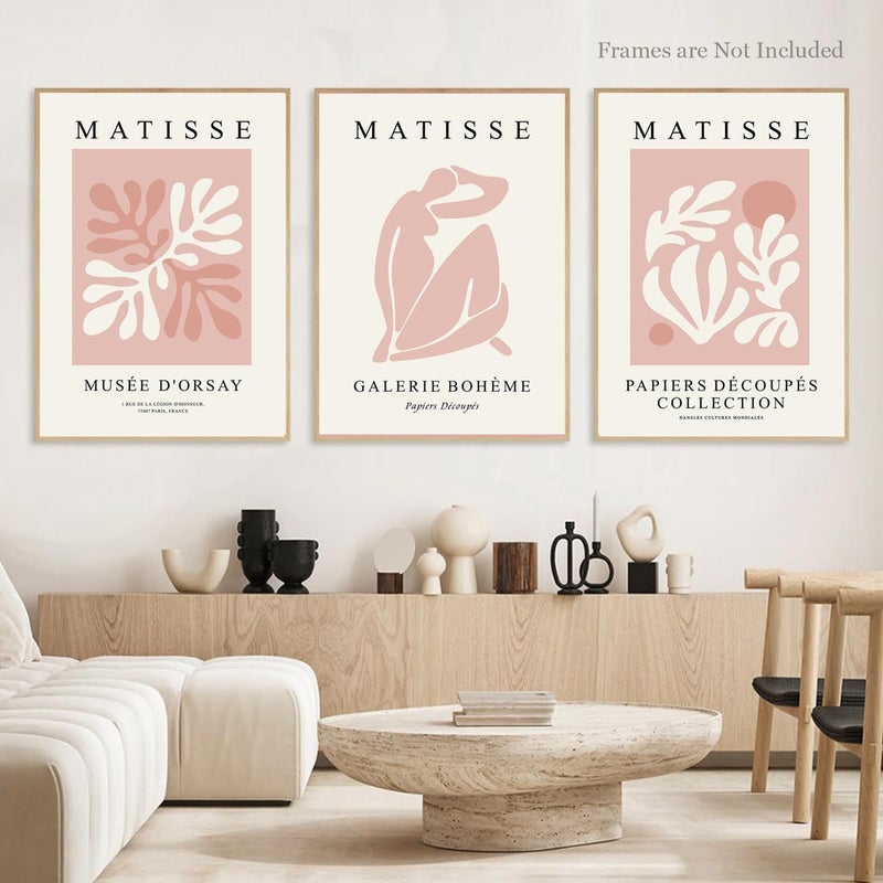 Djmwtb Matisse Abstract Wall Art Set - Pink Posters - Image 5