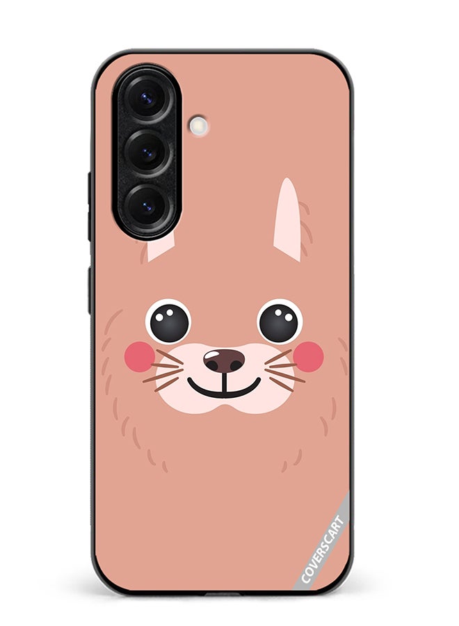VR CREATIVE Protective Case Cover For Samsung Galaxy A56 Lama Cartoon Face Design Multicolour