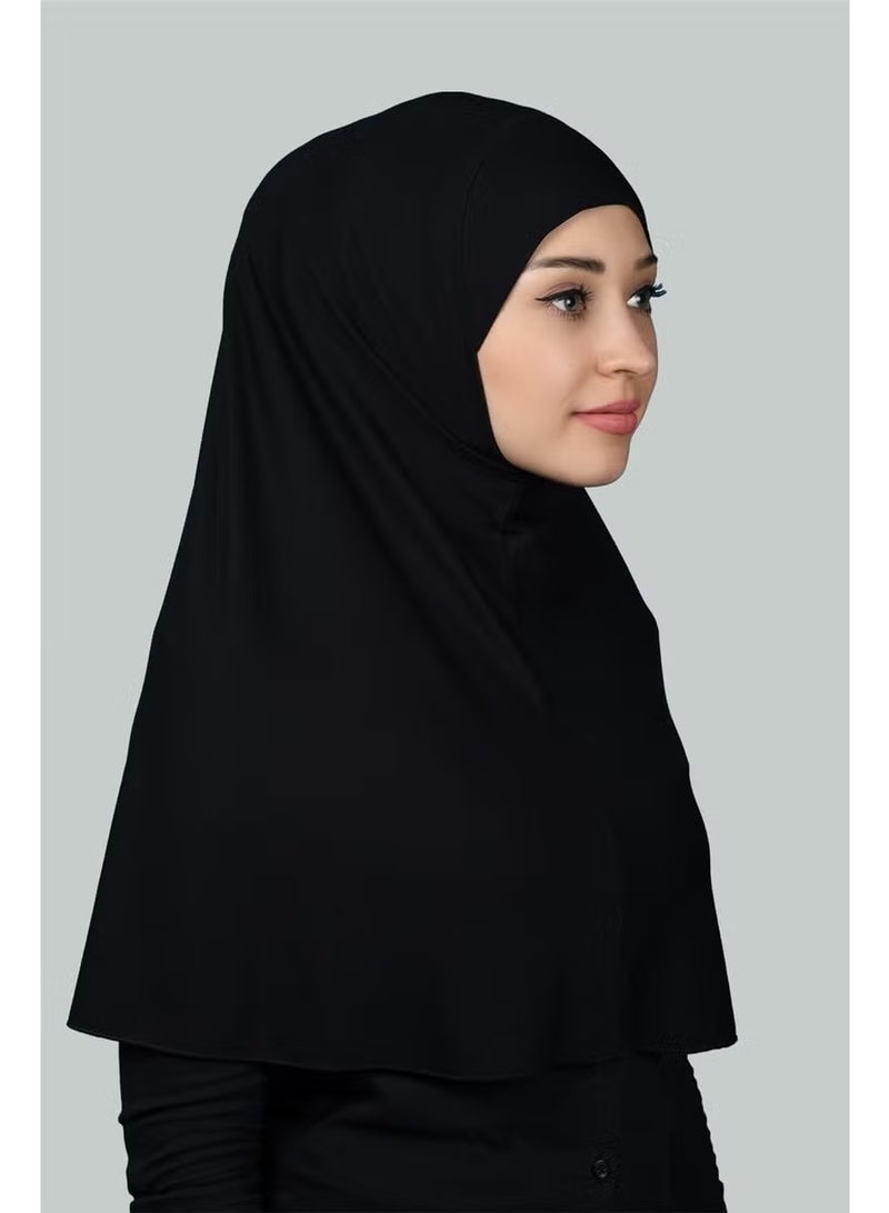 Altobeh Ready-made Hijab Practical Scarf Hijab Hijab - Prayer Cover (Xl) - Black - Image 2