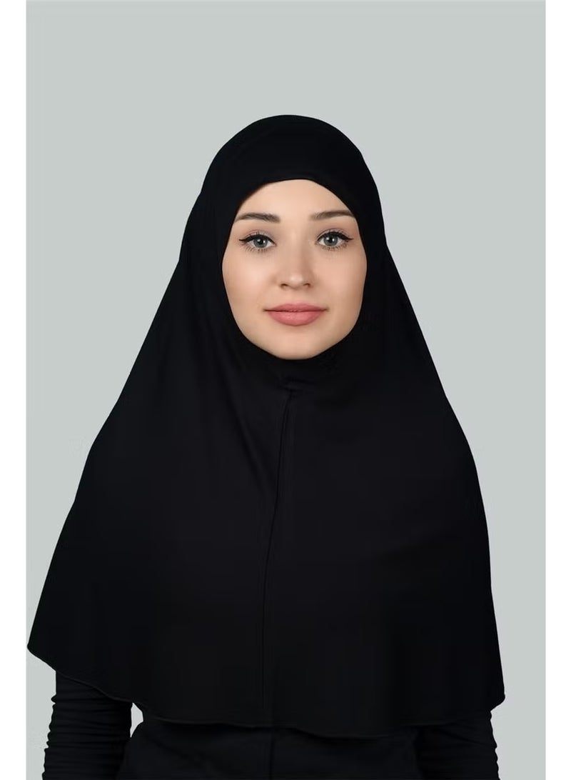 Altobeh Ready-made Hijab Practical Scarf Hijab Hijab - Prayer Cover (Xl) - Black - Image 1