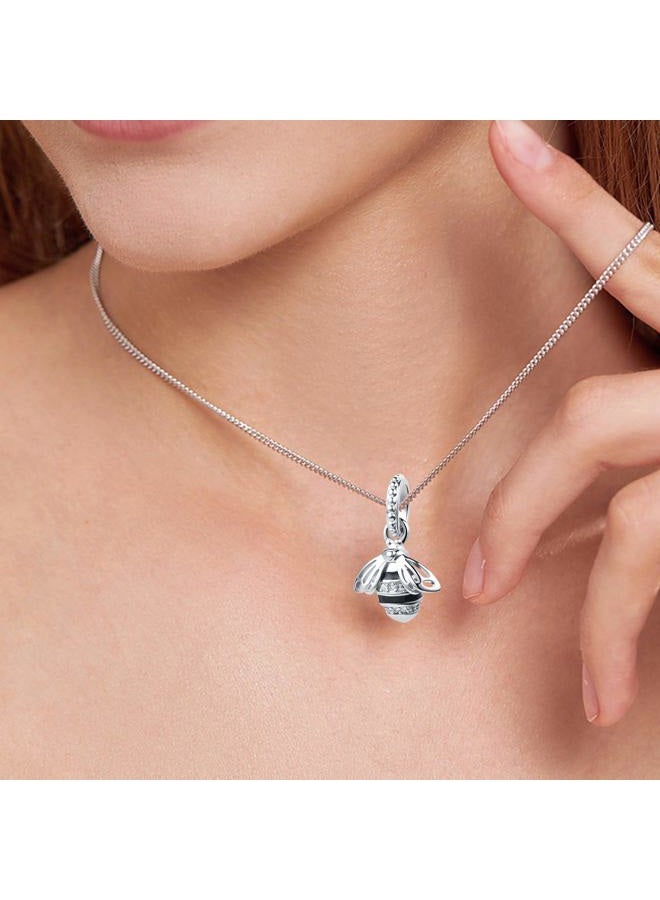 QeenseKc Bear Koala Sea Turtle Bee Butterfly Owl Charm Animal World Bead for European Bracelet - Image 4