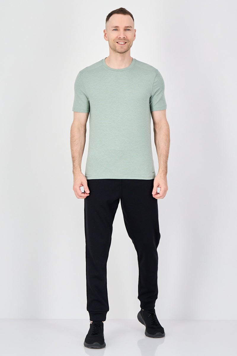 MOTION Men Sportswear Fit Short Sleeve Outdoor T-Shirt, Sage - Image 4