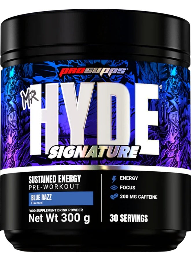 PROSUPPS Mr. Hyde Signature Blue Razz 30 Servings - Pre Workout Energy & Focus Formula - Image 1