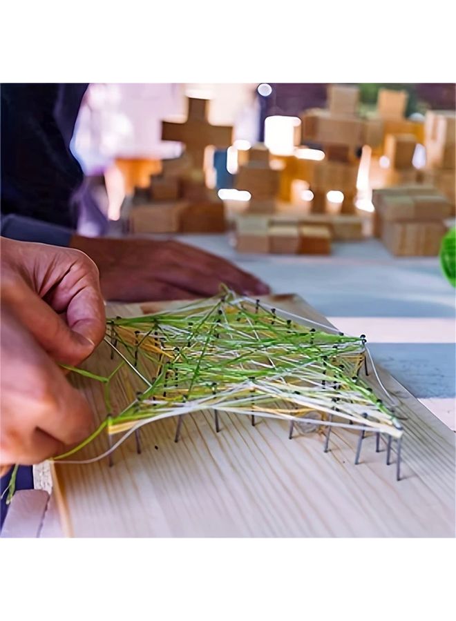 140pcs Hardware Nails Assortment Kit Picture Hanging Wood Wall Nails With Storage Box 6 Sizes - Image 5