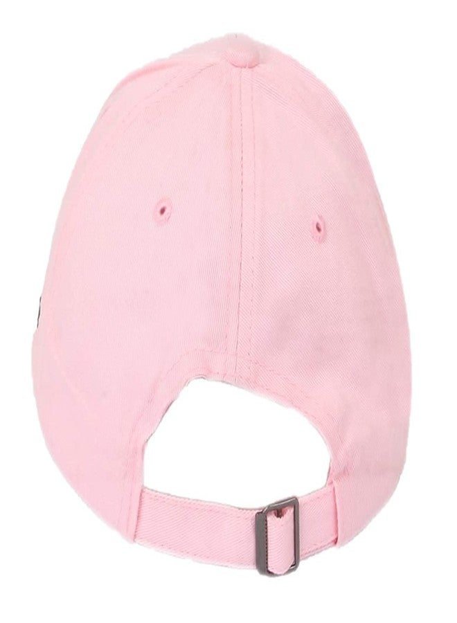 Niue Boy's Smiley Printed Adjustable Baseball Cap (Pink,Free Size) - Image 2