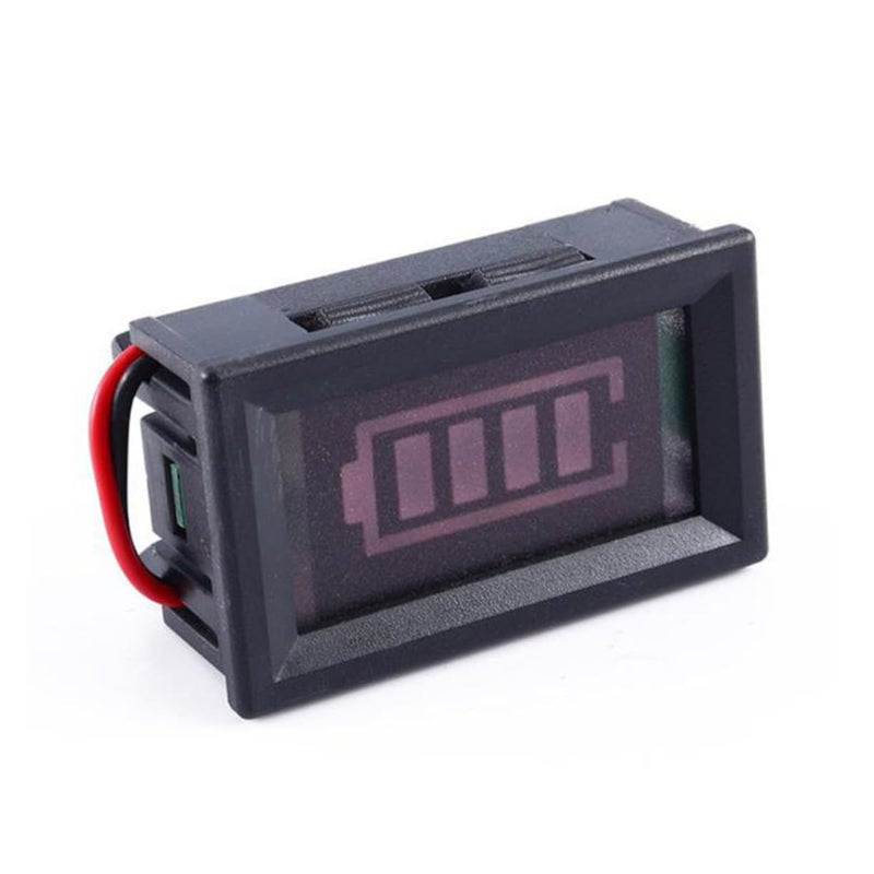 12V LED Battery Capacity Monitor Gauge for Lithium Batteries Digital Display Easy Install - Image 3