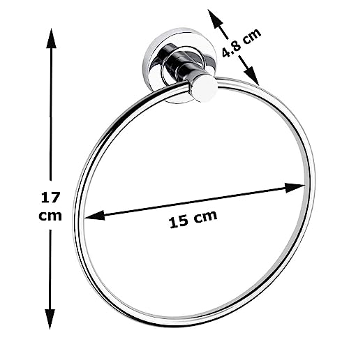 GARBNOIRE Stainless Steel Towel Ring/Napkin Ring/Bathroom Towel Holder/Towel Hanger - Bathroom Accessories - Image 5