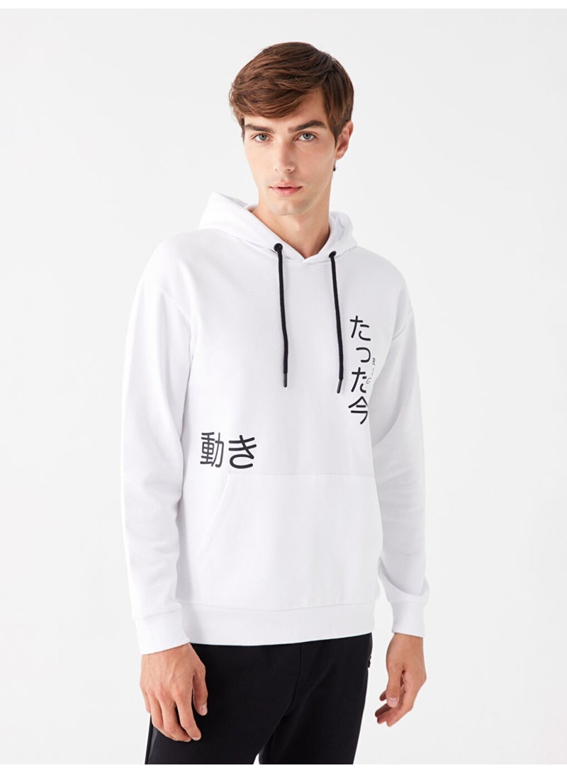 LC WAIKIKI Long Sleeve Printed Men's Thick Hoodie - Image 5