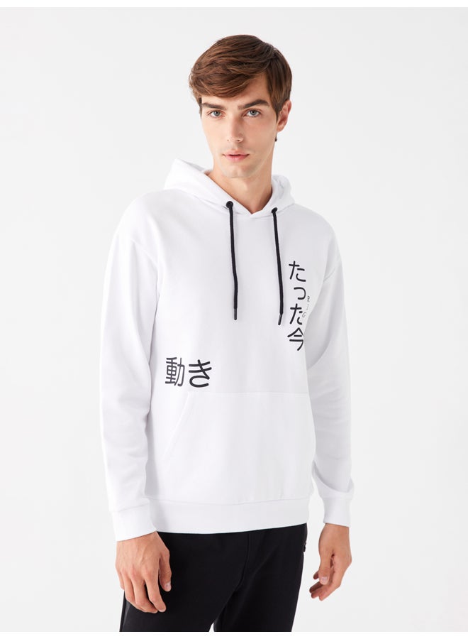 LC WAIKIKI Long Sleeve Printed Men's Thick Hoodie - Image 2