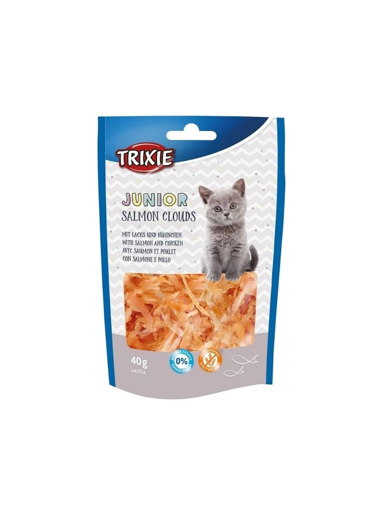 Junior Salmon Clouds Cat Treats - Image 1