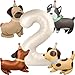 Tagberoy Animal Dog Balloons Puppy Balloon 40 Inch Cream White Number 2 Balloons for Dog 2nd Birthday Decorations Dogs Birthday Party Supplies - Image 2