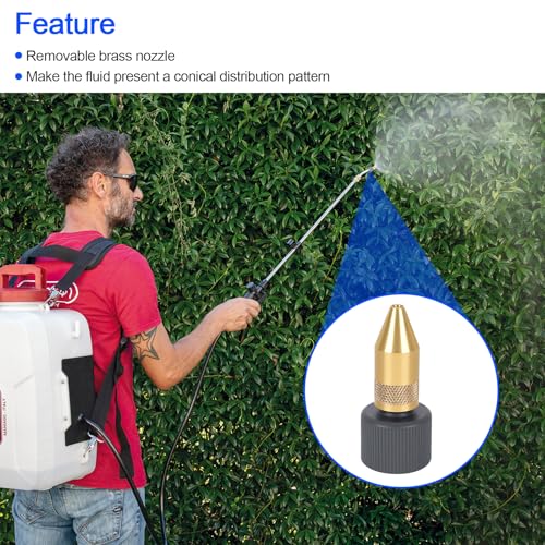 RO6G Backpack Sprayer Nozzle Replacement Smith Sprayer Nozzle 182919, Compatible with Smith NL400 4-Gallon R200 2-Gallon R300 3 Gallon Sprayer Nozzle Tips - 2 Pack - Image 5