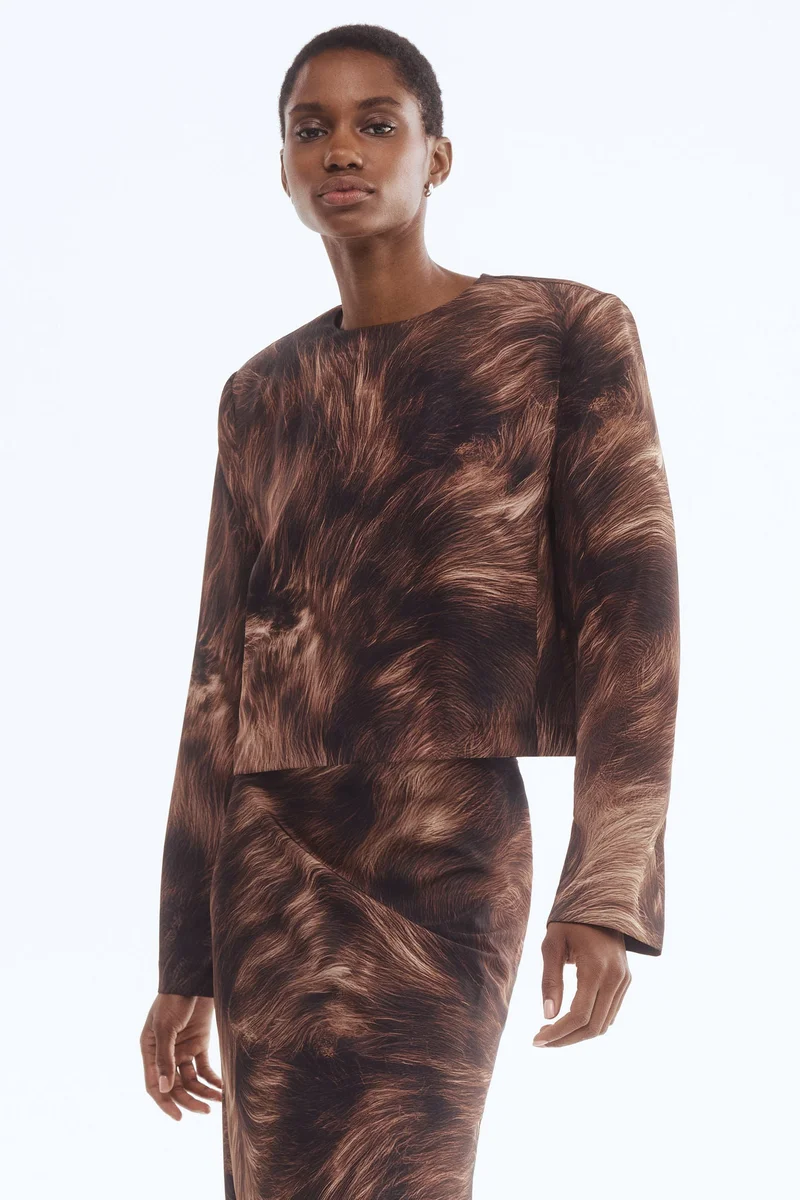 H&M Shoulder-pad top