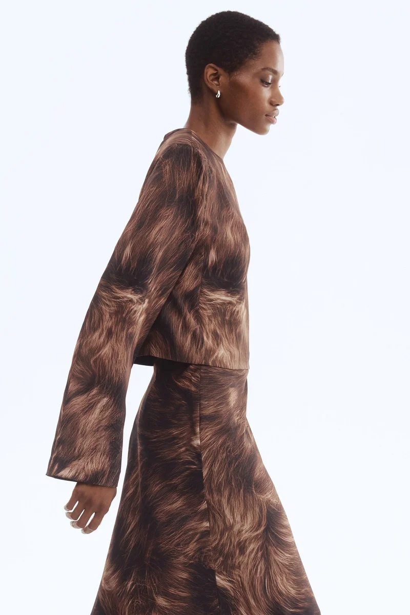 H&M Shoulder-pad top