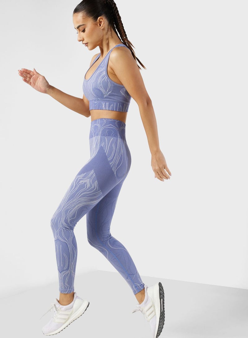 Athletic Sports Bra & Leggings Set
