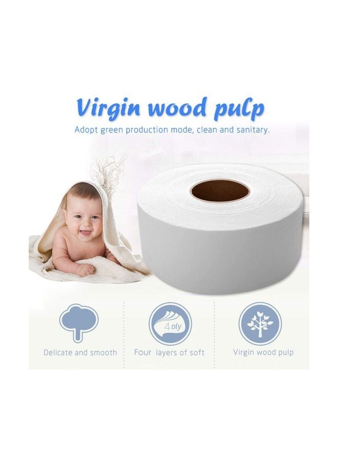 NIBEMINENT 4-Layer Toilet Paper Roll White 21x9x21centimeter - Image 5