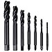 Yakamoz YAKAMOZ Yakamoz 7 Pcs Nitriding Coated Spiral Flute Tap Set Metric Thread Taps M3 M4 M5 M6 M8 M10 M12 Machine Screw Tap  - Image 2