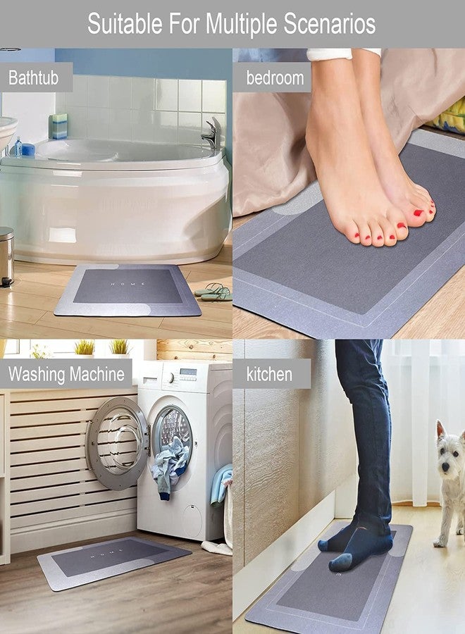 Prostuff.in® Anti-Slip Bath Mat Super Soft Water Absorbent Anti Slip Quick Dry Bathroom Carpet Floor Doormat, Kitchen Doormat, Super Absorbent Rubber Bath Mat (40 X 60 Cm, Random Color) - Image 3