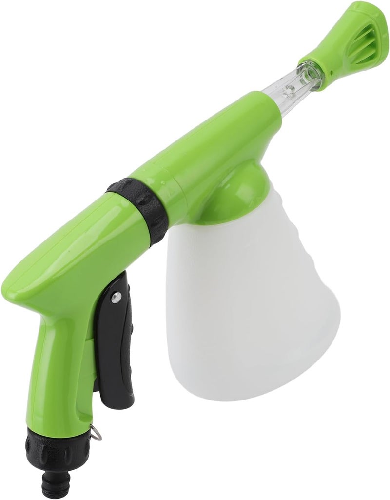 Foam Cannon High Pressure Sprayer Tool, 800ml ABS Bottle, Green - Powerful Foam Jet Technology, Multifunctional Use for Carwash and Gardening (Green) - Image 5