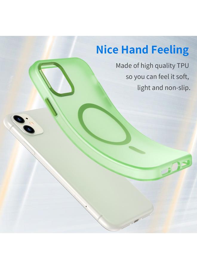 Zaboon Case For iPhone 11 MagSafe Frosted Translucent TPU + PC Full Coverage Phone Case - Image 3