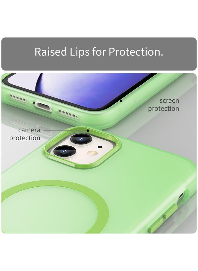 Zaboon Case For iPhone 11 MagSafe Frosted Translucent TPU + PC Full Coverage Phone Case - Image 5