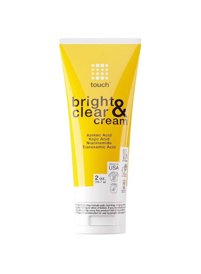 TOUCH Skin Bright Cream for Dark Spots on Face - Azelaic Acid with Kojic Acid, Tranexamic Acid, & Niacinamide - Age Spot, Sun Spot, and Melasma - Image 1