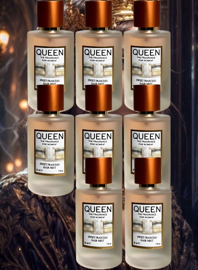 Queen 8 Pieces Queen Hair Mist The Fragrance For Women 30ml - Image 1