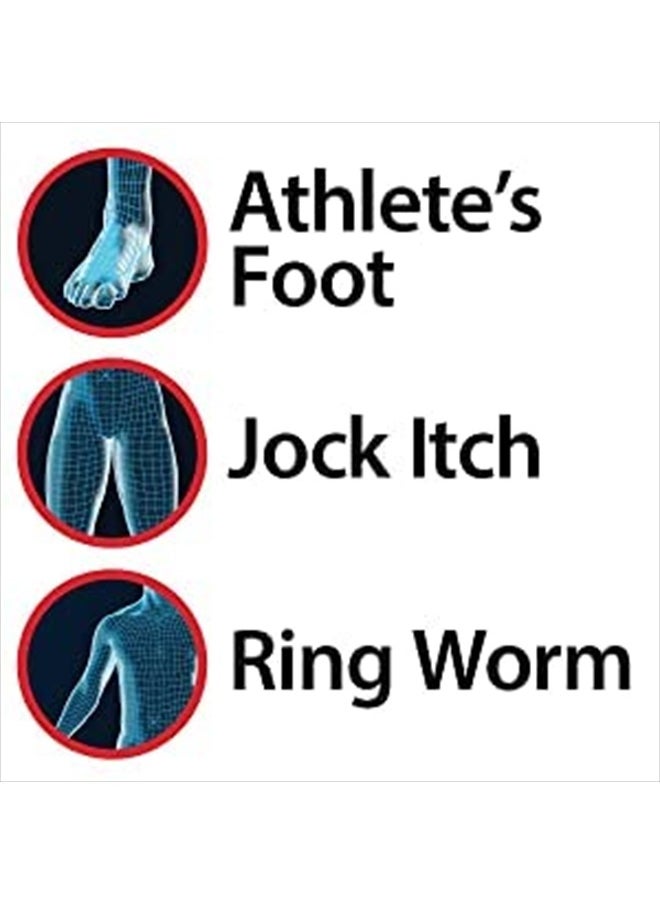 Globe (4 Pack) Miconazole Nitrate 2% Antifungal Cream, Cures Most Athletes Foot, Jock Itch, Ringworm and More. 1 OZ Tube  - Image 2