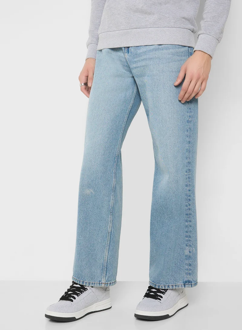 Seventy Five Denim Skateboard High Top Sneakers