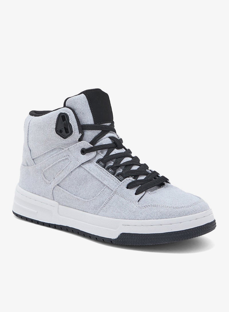 Seventy Five Denim Skateboard High Top Sneakers - Image 2