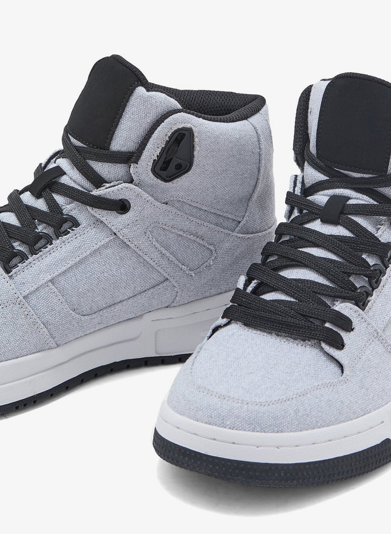 Seventy Five Denim Skateboard High Top Sneakers - Image 4