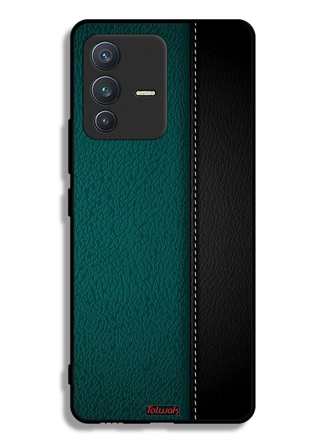 Tolwak Vivo V23 5G Protective Case Cover Leather Pattern - Image 1