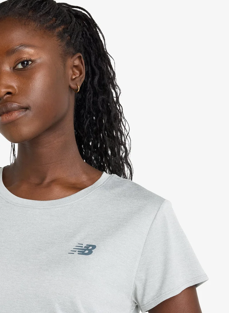 New Balance  Core Heather T-Shirt for Women | Best Price UAE