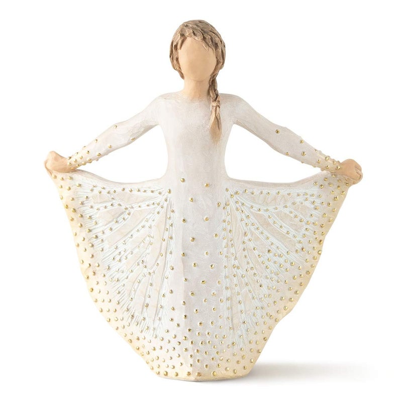 Willow Tree Butterfly, Sculpted Hand-Painted Figure - Image 1