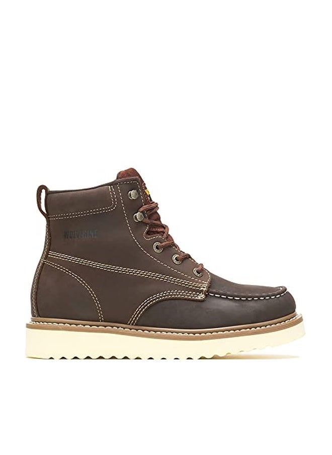 Wolverine mens Loader 6" Wedge Boot, Brown, 12 US - Image 1