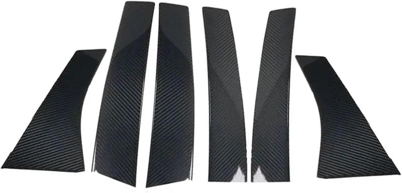 DEMULAX 6Pcs Carbon Fiber Look Trim for Hyundai Elantra/Avante - Image 1