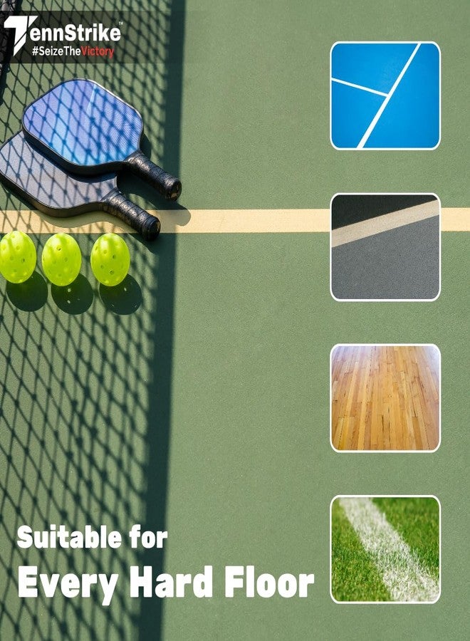 Tennstrike USAPA Approved 40 Holes Pickleball Ball | Bag of 10 | for Tournament and Competition | Balanced Resilient | High Bounce and Durable Ball - Image 5