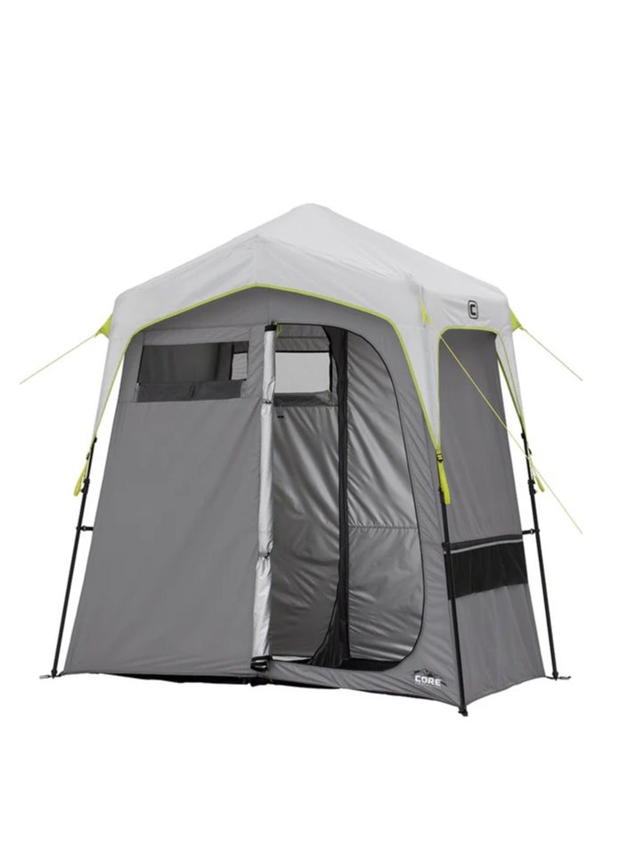 core equipment - 7' X 3.5' Two Room Instant Shower Tent - Image 1