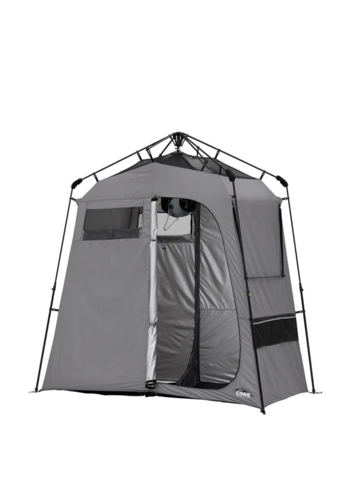 core equipment - 7' X 3.5' Two Room Instant Shower Tent - Image 1