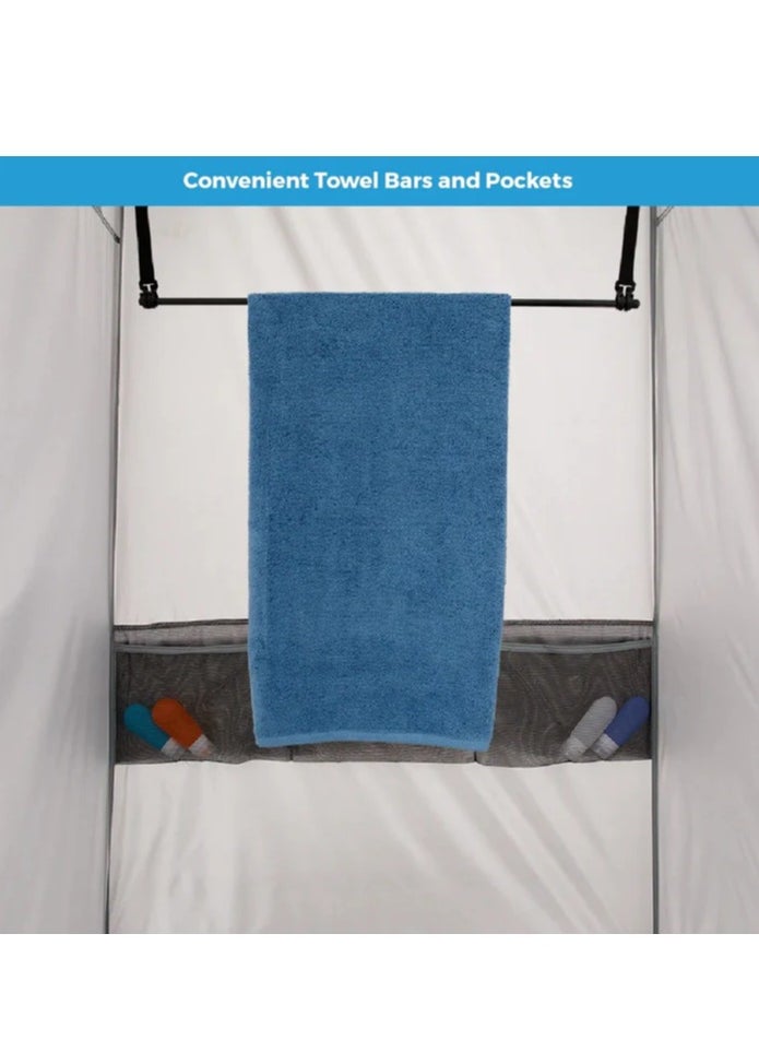 core equipment - 7' X 3.5' Two Room Instant Shower Tent - Image 1