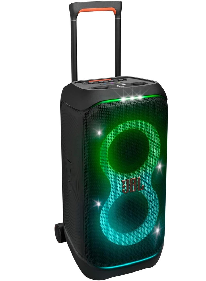 JBLTM JBL PartyBox Stage 320 – Powerful JBL Pro Sound, Futuristic Lightshow, 18H Playtime, AI Sound Boost, Multi-Speaker Auracast & Dual Mic/Guitar Inputs, JBLPBSTAGE320UK  - Image 1