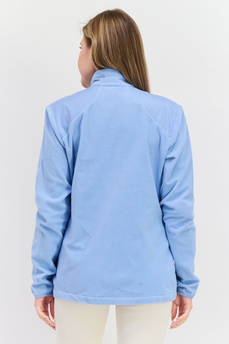 Adidas Women Sportswear Fit Training Jacket, Blue - Image 3