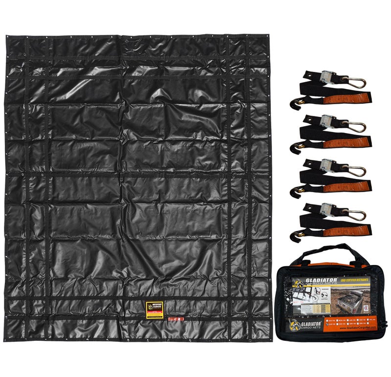 Waterproof Gladiator Cargo Net Heavy Duty Truck Cargo Net Tarp LGW100 Medium 875 x 10