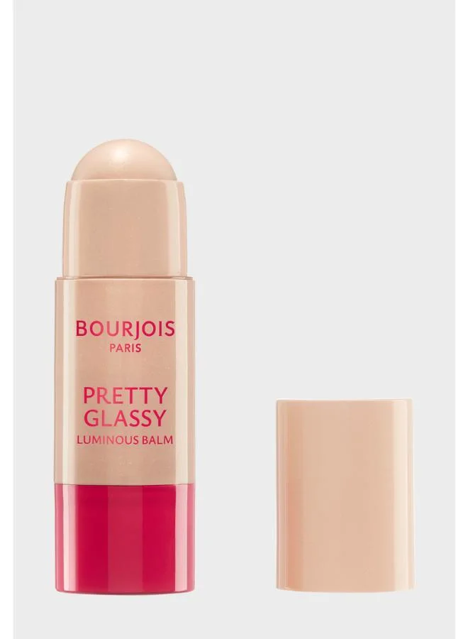 Bourjois Paris Pretty Glassy Luminous Balm, Pure Glass, 5g