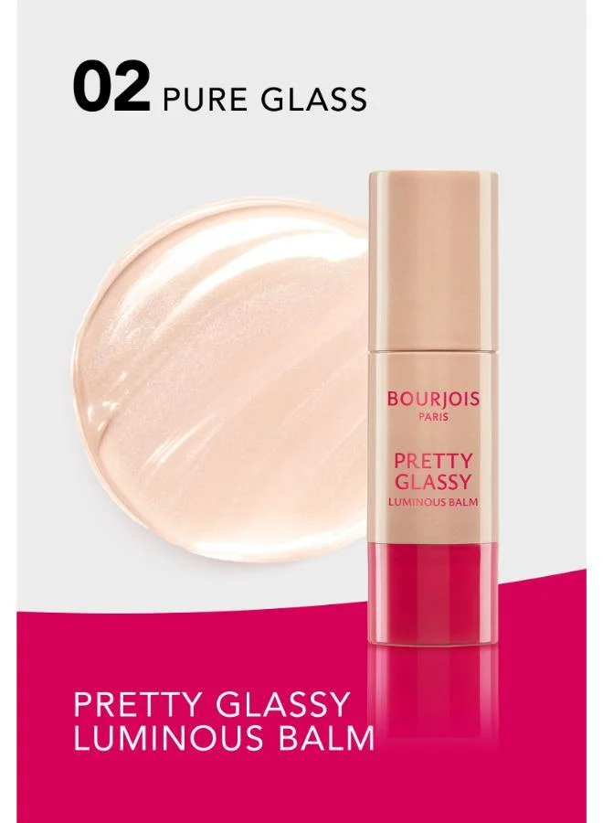 Bourjois Paris Pretty Glassy Luminous Balm, Pure Glass, 5g