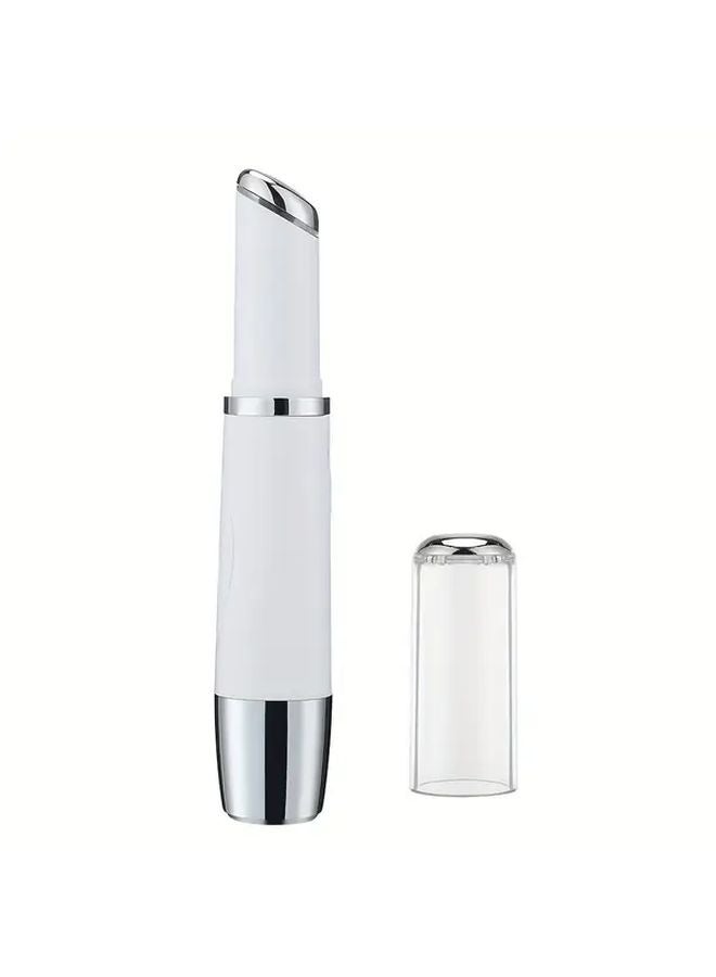 Moonlight White USB Rechargeable Portable Eye Massager with Vibration Face Lifting Device - Image 4
