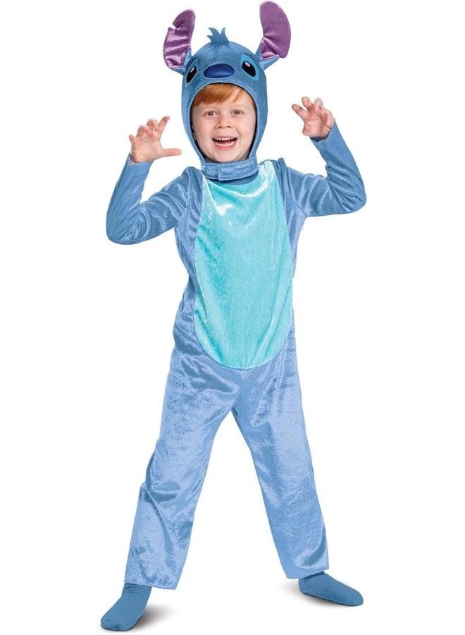 Disguise Disney Stitch Costume 7-8 y | Kids Cartoon Character Fancy Dress Jumpsuit | Toddler Alien Outfit from Lilo & Stitch - Image 3