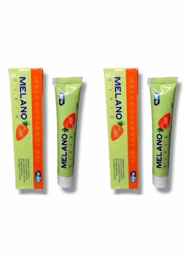 ميلانوفارما 2 قطعة من سيفيك جل جزر 40 جرام - Image 1