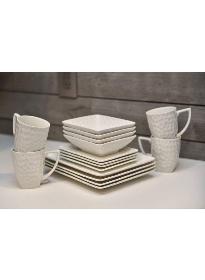 Red Vanilla Vanilla Marble 18 Piece Dinner Set - Image 3