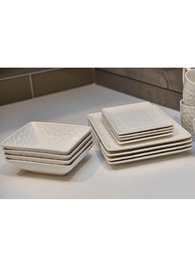 Red Vanilla Vanilla Marble 18 Piece Dinner Set - Image 2